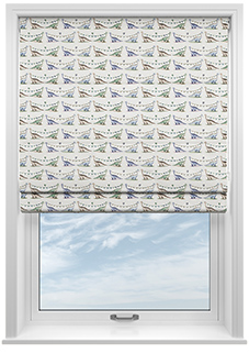 Jurassic Joust, Bunting Knightly - Roman Blind